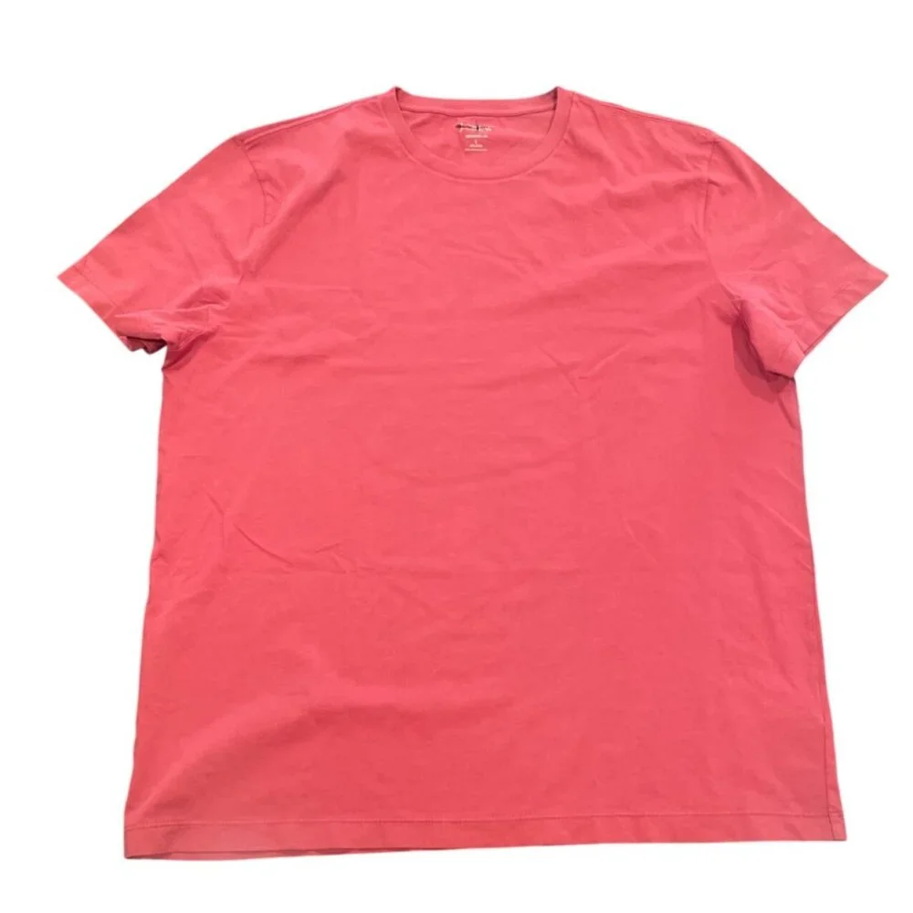 J.Crew Relaxed Broken-In T-Shirt Mens L Warm Brick Red Crewneck Tee Basic Lounge